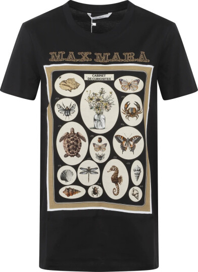 Max Mara Dame Topper Svart S, Max Mara Dame Topper Svart S,