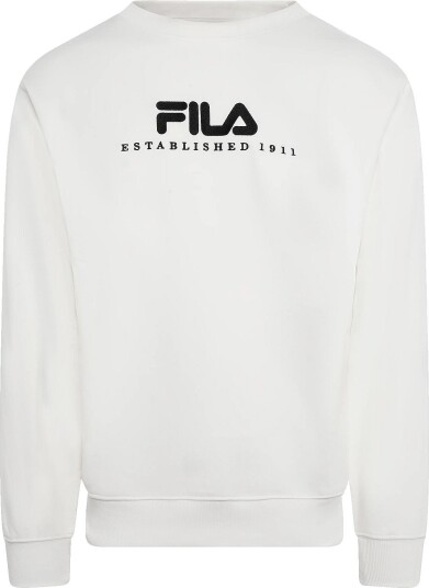 FILA Valsera Regular Brushed Sweatshirt EGRET BLACK L