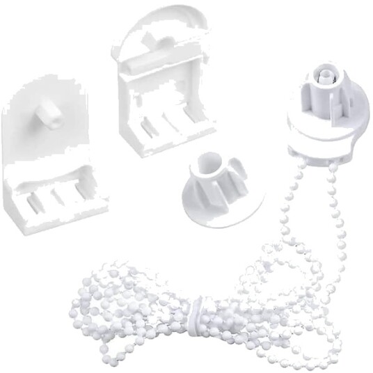2 stk 25 mm Rulleblind Clutch Rulle Shade Clutch Erstatningsdeler Reparasjonssett Med Perlekjede