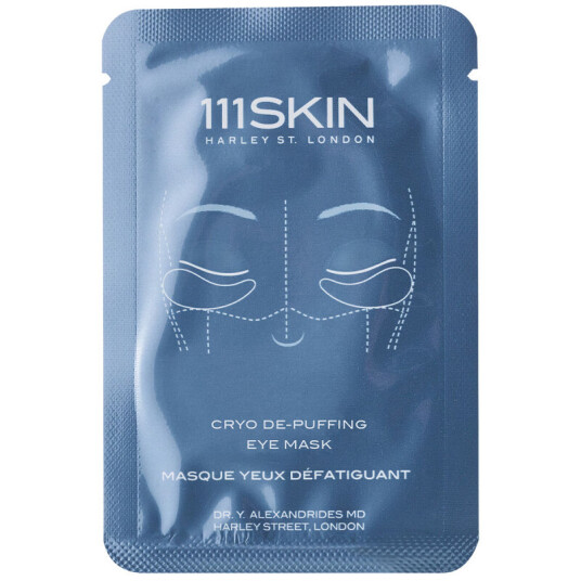111Skin Cryo De-Puffing Eye Mask Boxed Fragrance Free 8 x 6 ml