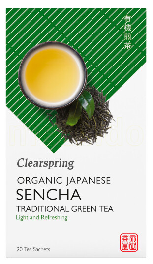 Clearspring Japansk Sencha Grøn Te 20 Poser Clearspring Japansk Sencha Grøn Te 20 Poser
