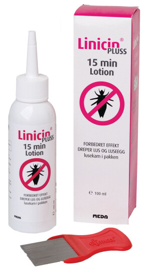 Linicin Pluss 15min lotion, 100 ml Linicin Pluss 15min lotion, 100 ml