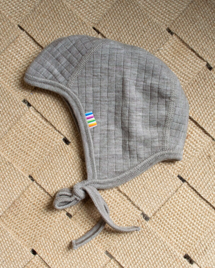 Joha Ull Babylue Rib - Merino - Dobbel – Sesam Melange