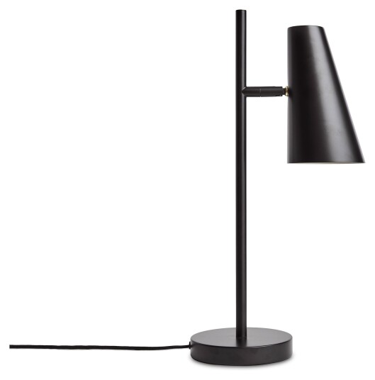WOUD Cono Bordlampe - Sort Metall WOUD Cono Bordlampe - Sort Metall