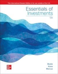 Essentials Of Investments Ise Av Zvi Bodie, Alex Kane, Alan Marcus