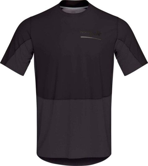 Norrøna Men's Senja Equaliser Lightweight T-Shirt Sort XL Man