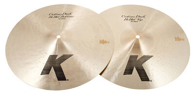 Zildjian 14"" K-Custom Dark Hi-Hatbecken Zildjian 14"" K-Custom Dark Hi-Hatbecken