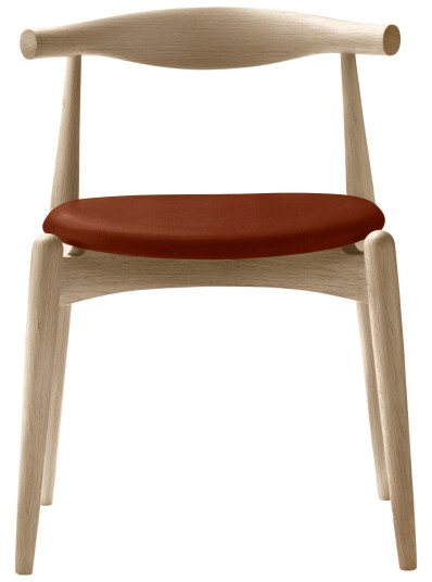Carl Hansen & Søn CH20 Elbow Chair Såpet eik / Lær gruppe C Sif 92