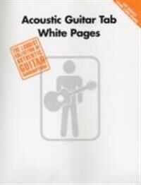 Acoustic Guitar Tab White Pages