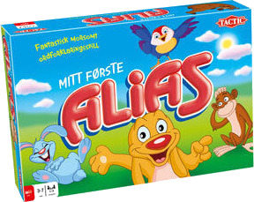 Tactic Mitt Første Alias - Ordforklaringsspill for Barn 3-7 år Tactic Mitt Første Alias - Ordforklaringsspill for Barn 3-7 år