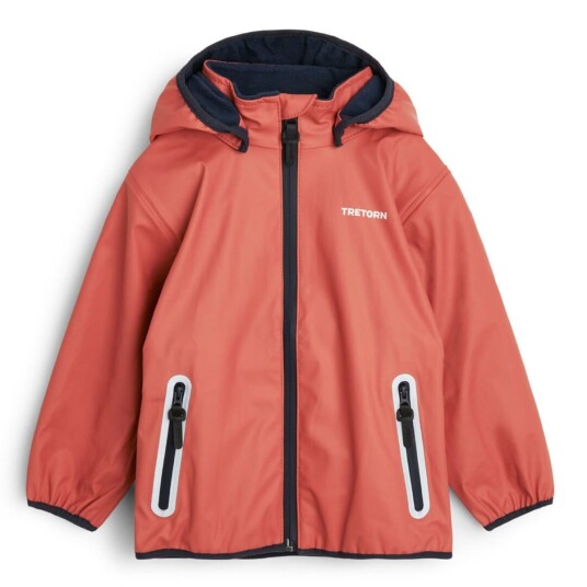 Tretorn Aktiv Fleece Jacket 020/dusty Cedar 110/116 Tretorn Aktiv Fleece Jacket 020/dusty Cedar 110/116