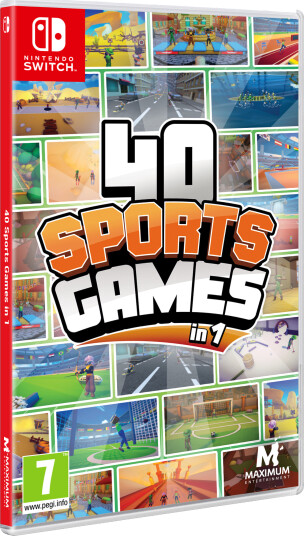 40 Sports Games in 1 Nintendo Switch Spill