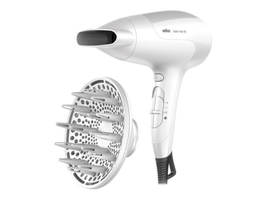 Braun Satin Hair 3 Hd 385 Power Perfection Hair Dryer + Diffuser 140665