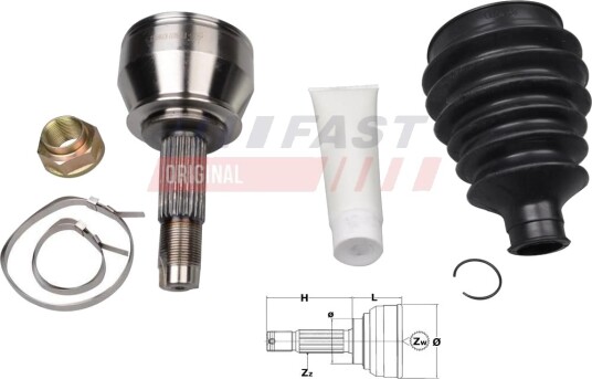 FAST FT25072K Drivledd