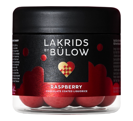 WE Lakris Crispy raspberry liten 115g