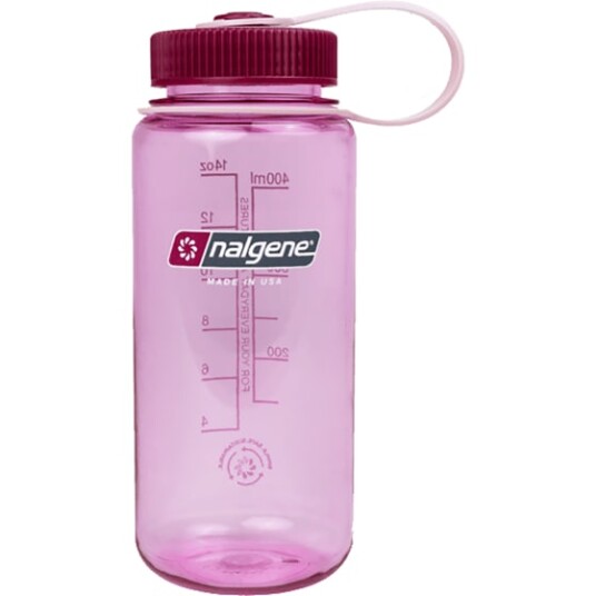 Nalgene 0.5L Wide Mouth Sustain Water Bottle Cosmo Pink 0.50 Nalgene 0.5L Wide Mouth Sustain Water Bottle Cosmo Pink 0.50