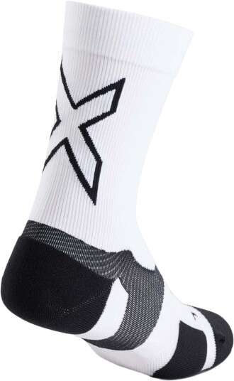 2XU Vectr Light Crew Socks Hvit S | Løpesokker 2XU Vectr Light Crew Socks Hvit S | Løpesokker