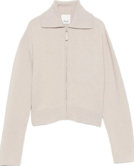 Allude, Dame, Strikkevarer, Beige, S,
