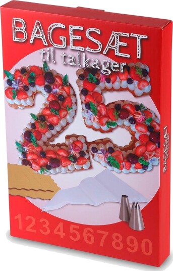 Royal Series Bakesett for Tallkake med Spr??ytepose/Tyller/Kakepapp H:20cm Royal Series Bakesett for Tallkake med Spr??ytepose/Tyller/Kakepapp H:20cm