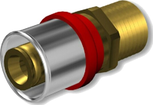Trykkobling LK Systems PV Rett UG 25 x R25 mm