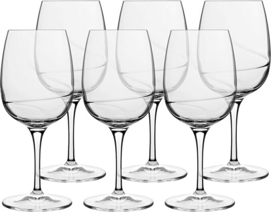 Luigi Bormioli Aero hvitvinsglass 6-pakning 32,5 cl
