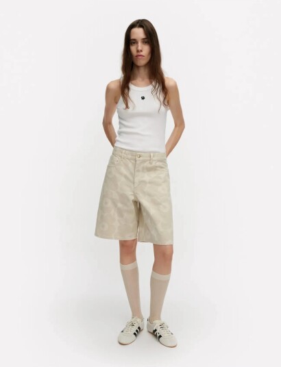 Marimekko Maridenim Marssi Unikko Beige 30