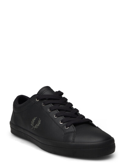 Fred Perry Baseline Leather - Black - 39