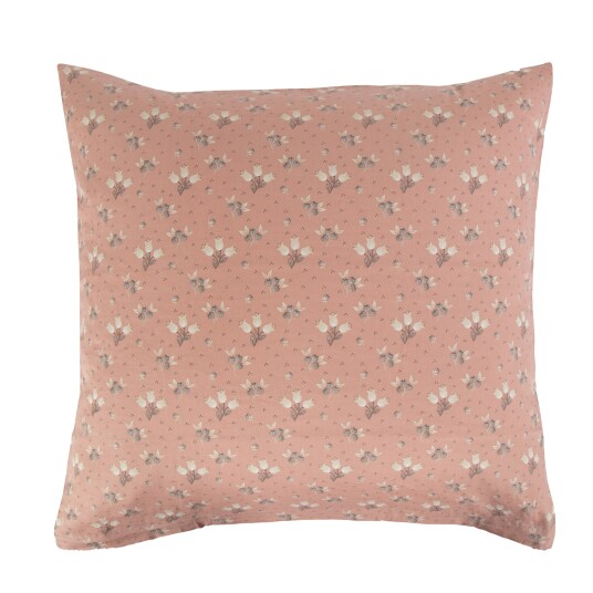 Borg Living Putetrekk - 60x63 cm - 100% Bomullssateng - Summer rosa