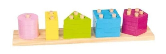Goki Shape Puzzle 20 pieces. Tre