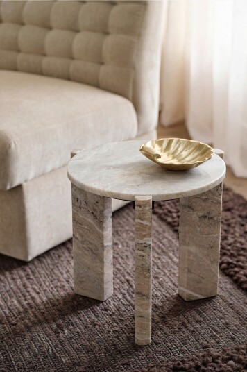 Ellos Home Sidebord Josetina Ø45 cm Natur