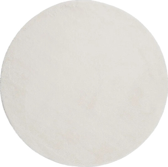 Soft Wiltonteppe Rundt 160 cm - Hvit
