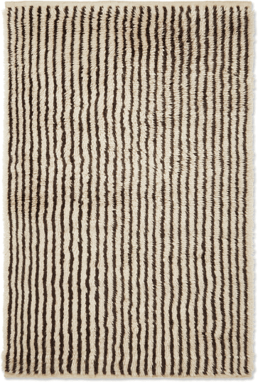 Ferm Living Kami teppe Off white-coffee 120x180 cm