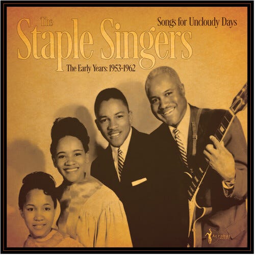The Staple Singers Songs For An Uncloudy Day LP/Vinyl