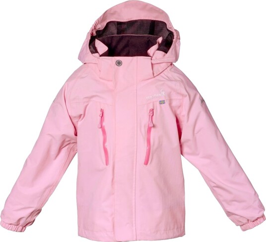 Isbjörn of Sweden Kids' Storm Hard Shell Jacket 86/92, Frostpink Isbjörn of Sweden Kids' Storm Hard Shell Jacket 86/92, Frostpink