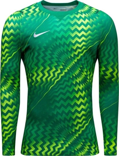 Nike Keeperdrakt Dri-FIT Gardien V L/S Grønn/Hvit Barn M 137–147 cm