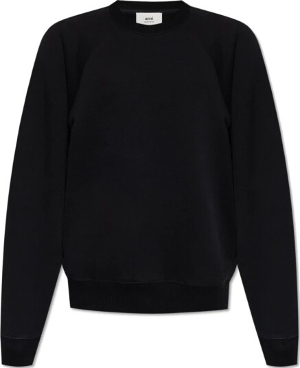 Ami Paris unisex Gensere & Hettegensere Svart M, Ami Paris unisex Gensere & Hettegensere Svart M,