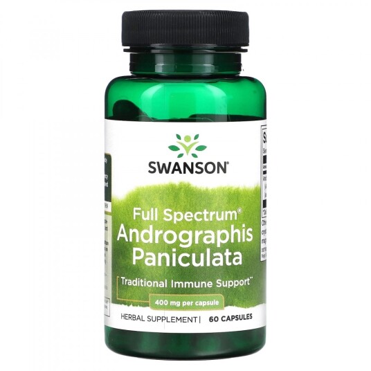 ANDROGRAPHIS FULL SPECKTRUM 400mg 60 kapsler