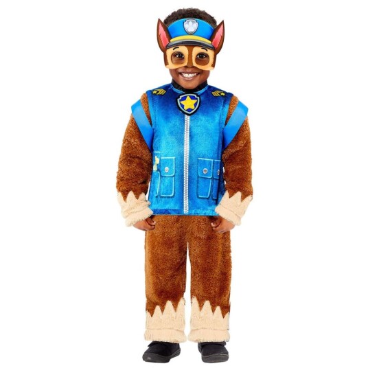 Paw Patrol Chase Deluxe kostyme 104Cm Paw Patrol Chase Deluxe kostyme 104Cm