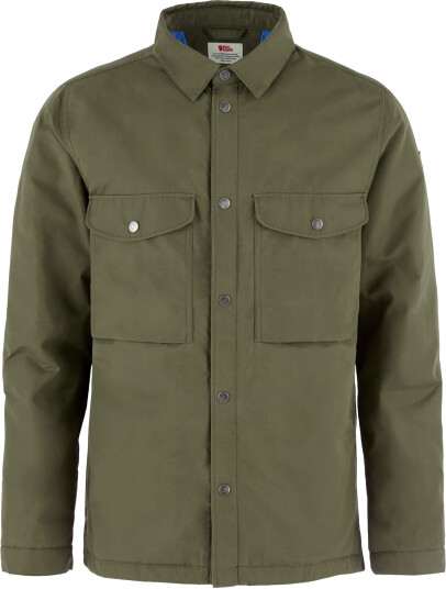 Fjellreven Men"s Övik Down Shirt Jacket Laurel Green XXL