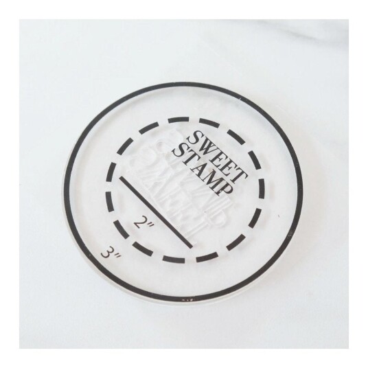 Sweet Stamp Pickuppad  Rund 