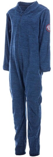 MoveOn  Geilo Fleecedress Kids Navy   LT.OLIVE 98 104/4 år