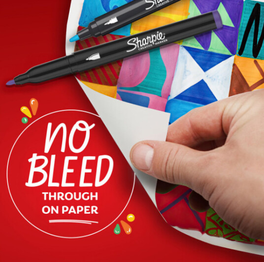 Sharpie Creative Marker Akryltusjer Fin Spiss 12 Farger