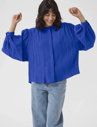 Kaffe Kalianna Shirt - Blue - 38 Kaffe Kalianna Shirt - Blue - 38