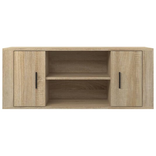 TV-benk sonoma eik 100x35x40 cm konstruert tre 8720287226871