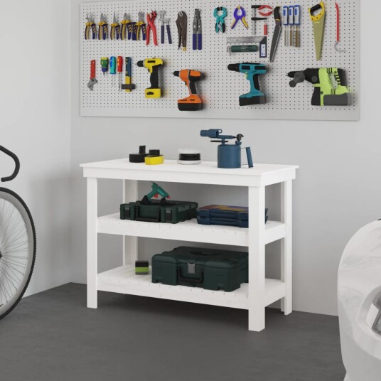  Hvit 110,5x50x80cm Heltre Furu