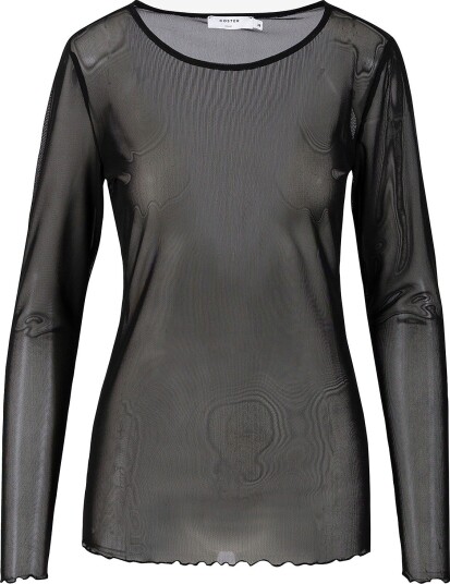 Coster Copenhagen Svart Lurex Bluse for Dame Coster Copenhagen Svart Lurex Bluse for Dame