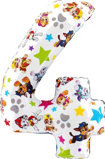 Ballongkungen Tallballong Paw Patrol Tall 4 L224