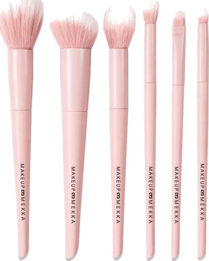Makeup Mekka Soft Pink Brush Set Makeup Mekka Soft Pink Brush Set