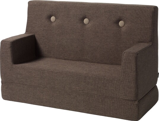 By KlipKlap KK Kids Sofa Brun m. Sand