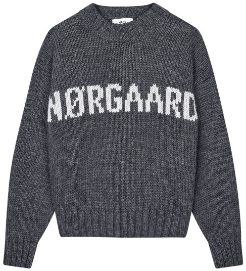 Mads Nørgaard Crash Tilonina Sweater Grey 128 Mads Nørgaard Crash Tilonina Sweater Grey 128